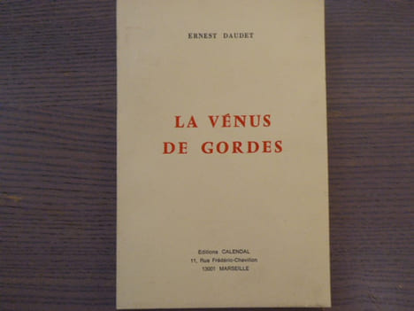 La Vénus de GORDES.. DAUDET Ernest