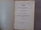 La Vie et luvre de Philippe-Ignace SEMMELWEIS ( 1818-1865 ). THESE pour le Doctorat en M&eacute;decine ( dipl&ocirc;me d&eacute;tat ). Pr&eacute;sident: M. le professeur ...