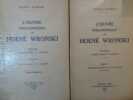 L'OEUVRE PHILOSOPHIQUE de Hoené Wronski. 2 volumes.. WARRAIN Francis