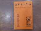 AFRICA. L'Afrique du Nord dans l'Antiquité.. MOATTI A. Et FOUCHER L.