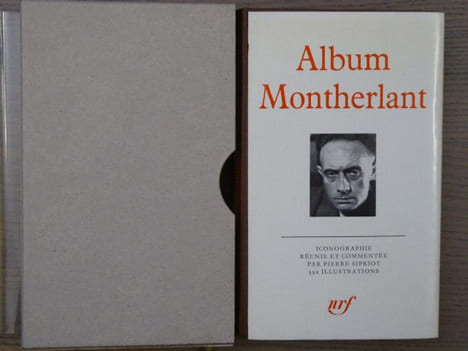 Album MONTHERLANT.. MONTHERLANT - SIPRIOT Pierre