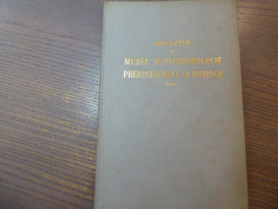 BULLETIN du Musée d'Anthropologie préhistorique de Monaco. Numéro 9.