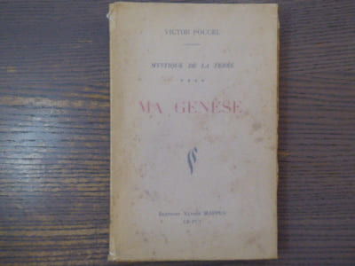 Mystique de la Terre - MA GENESE.