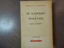 De Mahomet aux Marranes.. POLIAKOV Léon