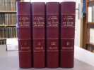 . Les peuples dans l'antiquité - la famille dans l'antiquité - Le travail dans l'antiquité - Les institutions dans l'antiquités. 4 volumes.. MENARD ...
