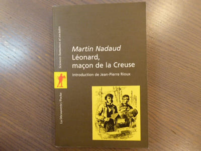Léonard, maçon de la Creuse.