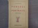 Pens&eacute;es et Portraits.. GUICHARDIN