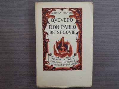 Don Pablo de Ségovie. Ornementation dessinée et gravée par Henry CHAPRON.