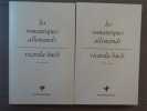 Les Romantiques allemands. Ricarda BUCH. ( volumes I & II ).. BUCH Ricarda