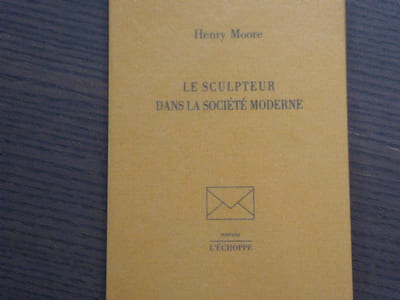 Le Sculpteur dans la Société Moderne.
