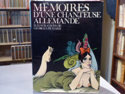 MEMOIRES D'UNE CHANTEUSE ALLEMANDE. Illustrations originales de Georges PICHARD.