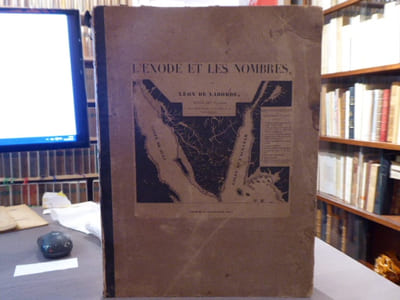 Commentaire géographique sur l'Exode et les nombres, par Léon DE LABORDE.