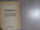 Phénoménologie et Matérialisme dialectique.. TRAN-DUC-THAO