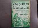 Early IRISH litterature.. DILLON Myles