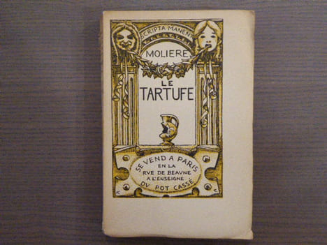 LE TARTUFE. Ornementation dessinée et gravée par Henry CHAPRON.. MOLIERE - CHAPRONT Henry