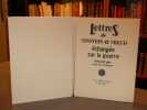 LETTRES de EINSTEIN et FREUD &eacute;chang&eacute;e sur la guerre. Pr&eacute;sent&eacute; par Denis DE ROUGEMONT.. EINSTEIN Allbert - FREUD Sigmund - ROUGEMONT Denis ( De )