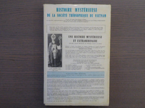 Histoire mystérieuse de la Société Théosophique du Vietnam.. NGUYEN VAN LUONG M. Et Mme