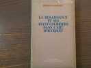 La renaissance et ses avant-courriers dans l'art d'Occident.. PANOFSKY Erwin