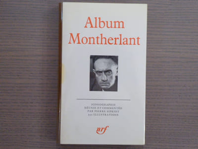 Album MONTHERLANT.