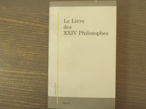 LE LIVRE DES XXIV PHILOSOPHES. Traduit du latin, édité et annoté par Françoise HUDRY.. LE LIVRE DES XXIV PHILOSOPHES - Richir Marc - Hermès ...