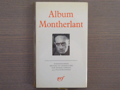 Album MONTHERLANT.