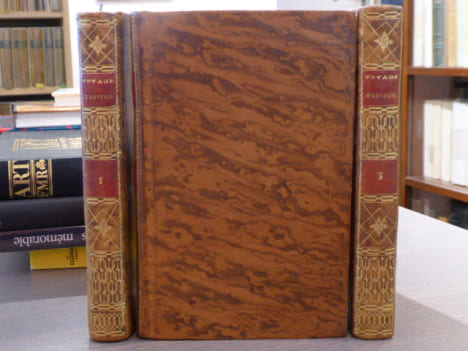Voyages d'ANTENOR en Grèce et en Asie, avec des notions sur l'Egypte manuscrit grec trouvé à Herculanum, traduit par M. DE LANTIER.. ANTENOR - ...
