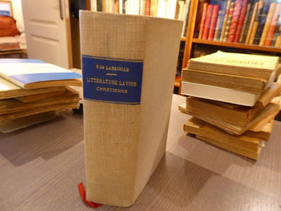 HISTOIRE de la LITTERATURE LATINE CHRETIENNE.