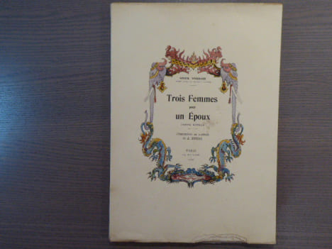 TROIS FEMMES POUR UN ÉPOUX conte Birman. Illustrations en couleurs de A. ROBIDA.. VOSSION Louis - ROBIDA Albert