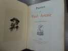 Poésies de Paul Arène. Préface d'Armand Silvestre.. POESIES DE PAUL ARENE