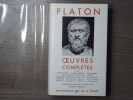OEUVRES COMPLETES. Tome I.. PLATON