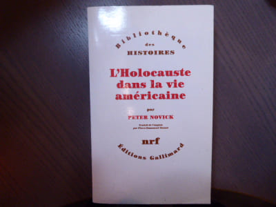 L'Holocauste dans la vie américaine.