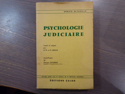 Psychologie Judiciaire.