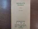 MIDRACH RABBA Tome I. Genèse Rabba.. MIDRACH RABBA