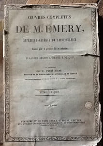 Oeuvres complètes de m. Emery, Supérieur-général de saint-Sulpice, réunies pour la première fois en collection, classées selon l'ordre logique
