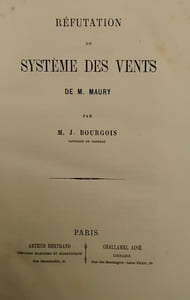 refutation des vents
extrait de la revue maritime et coloniale mai-juin et juillet 1863