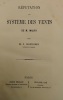 refutation des vents 
extrait de la revue maritime et coloniale mai-juin et juillet 1863. M.J Bourgois capitain de vaisseau
Maury