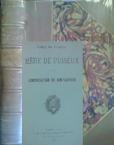 mere de puiseux et la congregation du bon sauveur. Comte de puiseux