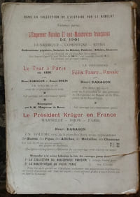 victor hugo par le bibelot
Le populaire, l'annonce, la chanson
preface par adolphe brisson