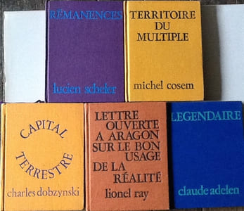 territoire du multiple , remanences , legendaire , lettre ouverte a aragon sur le bon usage de la realite , capital terrestre