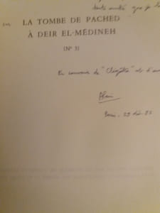 La Tombe de Pached à Deir el-Médineh [No. 3]. 
Mémoires de l'Institut français d'Archéologie orientale du Caire