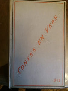 CONTES EN VERS IMITES MOYEN 