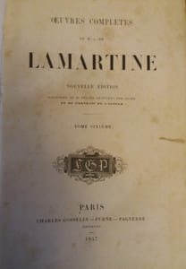 Oeuvres complètes de LAMARTINE. Nouvelle edition, Voyage en Orient I et II.