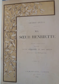 Ma soeur Henriette
Avec illustrations d'Après Henri Scheffer et Ary Renan
Reproduites par l'heliogravure
Renan Ernest