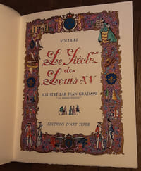 Le siècle de Louis XV illustre par Gradassi
