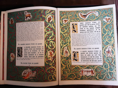 LE LIVRE DU ROY MODUS ET DE LA REINE RATIO. ENLUMINURES DE ARNAUD ANSALDI, HORS TEXTE DE JEAN GRADASSI.

Edité par CHEZ JOSEPH PARDO, A L'ENSEIGNE ...