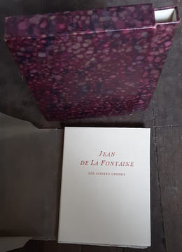 dix contes choisis orné par 10 gravures. La fontaine
