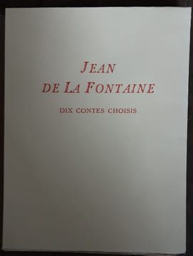 dix contes choisis orné par 10 gravures. La fontaine