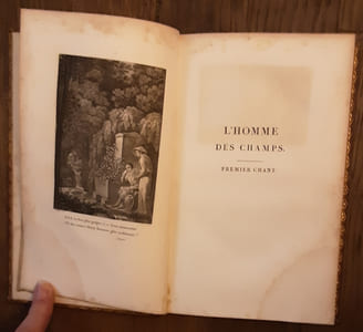 L'Homme des Champs, ou Les Georgiques Francoises.
Delille, Jacques
Edité par Chez Levrault, Schoell, 1805