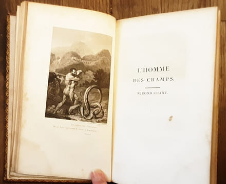 L'Homme des Champs, ou Les Georgiques Francoises.
Delille, Jacques
Edité par Chez Levrault, Schoell, 1805. Delille, Jacques
Edité par Chez ...