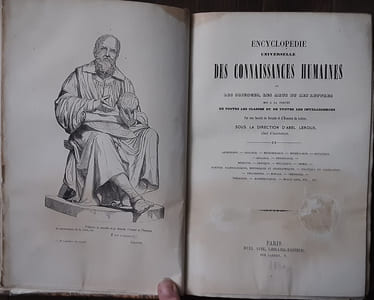 Encyclopédie des connaissances humaines
Ou les sciences, les arts et les lettres